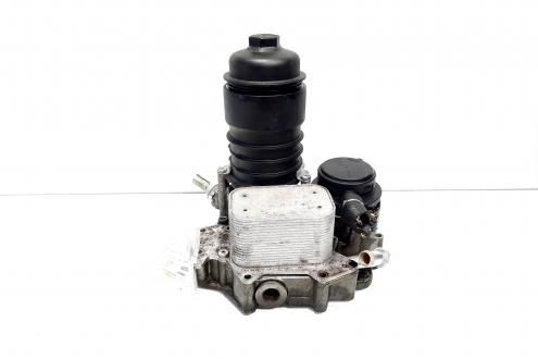 Carcasa filtru ulei cu racitor ulei, cod 78558686, Audi A6 Allroad (4FH, C6), 3.0 TDI, ASB (idi:533539)