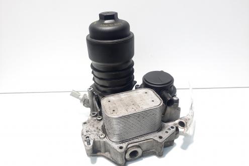 Carcasa filtru ulei cu racitor ulei, cod 78558686, Audi A4 (8EC, B7), 3.0 TDI, ASB (idi:553722)