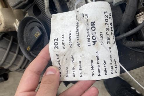 Motor, cod D4EA, Hyundai Tucson (JM), 2.0 CRDI 4X4 seria: KMHJM81VR5U243117