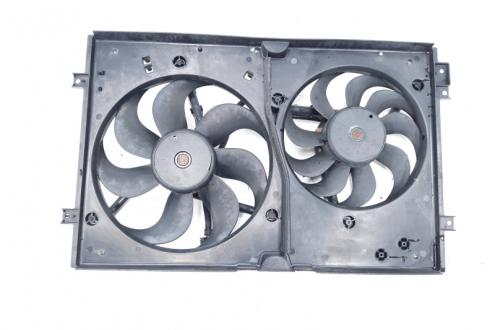 Grup electroventilatoare, cod 1J0121207M, VW Golf 4 (1J1), 1.9 TDI, ATD (idi:588170)