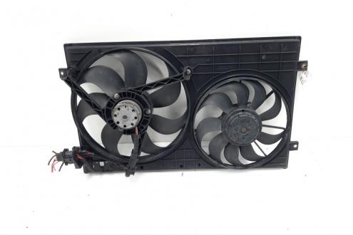 Grup electroventilatoare, cod 1J0121207T, VW Golf 4 (1J1), 1.9 TDI, AJM (idi:588168)