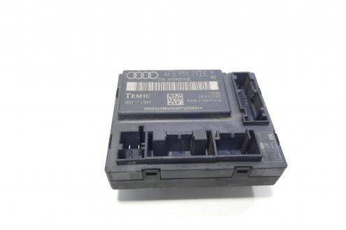 Modul usa stanga fata, cod 4F0959792E, Audi A6 (4F2, C6) (id:601759)