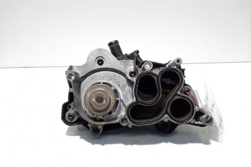 Pompa apa cu corp termostat, cod 04E121042M, 04E121600BD, VW Scirocco (137), 1.4 TSI, CZD (id:603486)