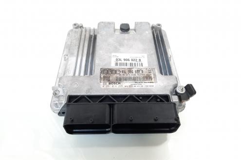 Calculator motor ECU, cod 03L906022B, 0281014235, Audi A5 Cabriolet (8F7) 2.0 TDI, CAG (idi:602730)