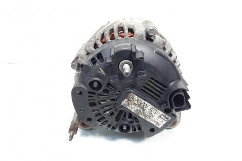 Alternator 140A, Valeo, cod 06F903023C, VW Golf 5 Variant (1K5), 2.0 TDI, AZV  (pr:110747)