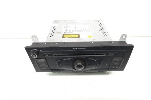 Radio CD, cod 8T1035186B, Audi A4 Avant (8K5, B8) (id:606050)