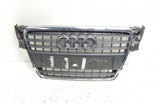 Grila bara fata centrala cu sigla, cod 8K0853651, Audi A4 Avant (8K5, B8) (idi:604118)