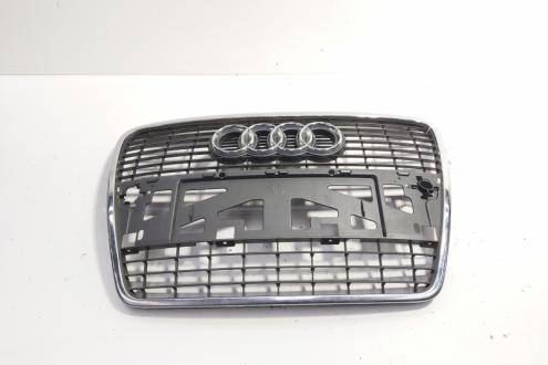 Grila bara fata centrala sus cu sigla, Audi A6 (4F2, C6) (id:612103)