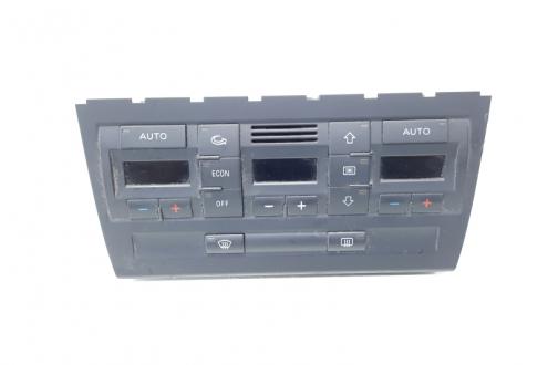 Display climatronic, cod 8E0820043BL, Audi A4 (8EC, B7) (idi:610485)
