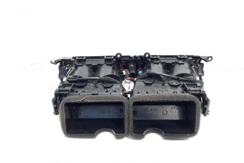 Grila aer bord centrala cu buton avarii, Bmw 5 Touring (F11) (idi:607726)