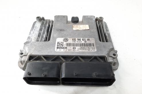 Calculator motor ECU, cod 03G906021AN, 028101208, Skoda Superb II (3T4), 1.9 TDI, BXE (idi:538573)