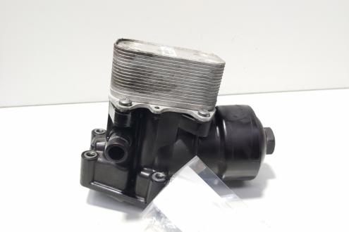 Carcasa filtru ulei cu racitor ulei, cod 03L115389C, 03L117021C, Audi A4 (8K2, B8) 2.0 TDI, CJC (id:622206)