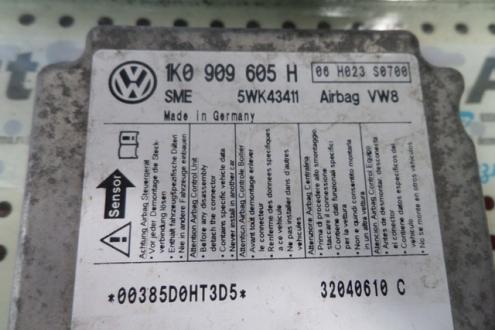 1K0909605H calculator airbag VW Golf 5