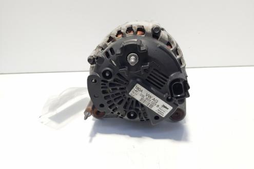 Alternator 180A, Valeo, cod 03L903023B, Vw Passat (362) 2.0 TDI, CFF (id:623558)