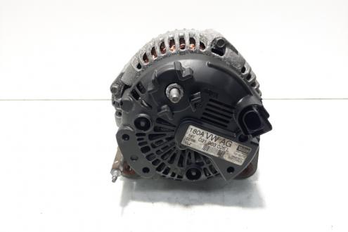 Alternator 180A, Valeo, cod 021903026L, Vw Passat (3C2) 2.0 TDI, CBA (idi:619638)