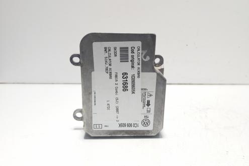 Calculator airbag, cod 1C0909605K, Skoda Fabia 2 Combi (5J, 545) (id:631686)