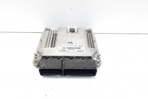 Calculator motor ECU, cod GM55574903, 0281016704, Opel Astra J, 2.0 CDTI, A20DTH (idi:592368)