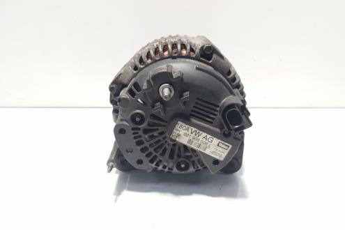 Alternator 180A Valeo, cod 021903026L, Vw Golf 5 Plus (5M1), 2.0 TDI, AZV (pr:110747)