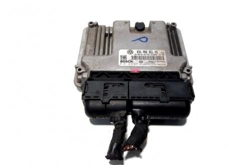 Calculator motor, cod 03G906021MG, 0281014043, Skoda Superb II Combi (3T5) 1.9 TDI, BLS (idi:487159)