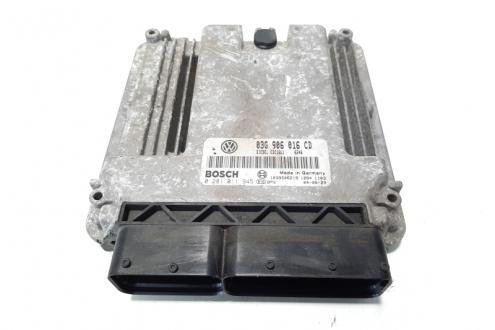 Calculator motor, cod 03G906016CD, 0281011945,  Vw Passat (3C2) 1.9 tdi, BKC  (idi:483231)