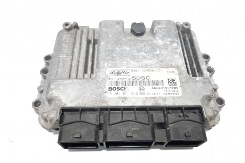 Calculator motor Bosch, cod 6S61-12A650-VC, 0281011612, Ford Fiesta 5, 1.6 TDCI, HHJA (idi:491650)