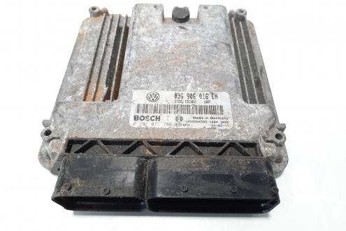 Calculator motor, cod 03G906016EH, Skoda Octavia 2 Combi (1Z5) 2.0 TDI, AZV (idi:483436)