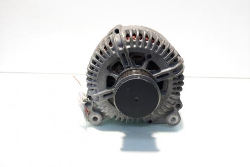 Alternator 180A, Valeo, cod 021903026L, Skoda Superb II (3T4), 2.0 TDI, BMP (pr:110747)