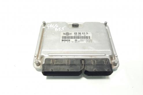 Calculator motor ECU, cod 038906019EN, 0281010705, Vw Passat Variant (3B6) 1.9 TDI, AVF (idi:576615)