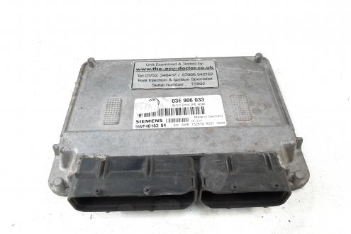 Calculator motor, cod 03E906033, Skoda Fabia 1 (6Y2) 1.2 benz, AZQ (idi:538582)