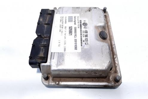 Calculator motor ECU, cod 038906019CJ, 0281010302, Audi A6 Avant (4B5, C5), 1.9 TDI, AJM, 4X4 (idi:526901)