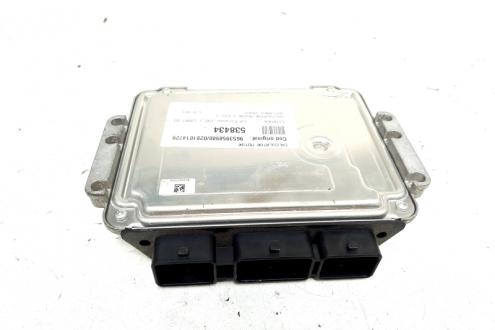 Calculator motor ECU cod 9653958980, 0281014729, Peugeot 407, 1.6 HDI, 9HZ (idi:538434)