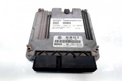 Calculator motor ECU, cod 03G906016CD, 0281011945, VW Golf 5 Plus (5M1), 1.9 TDI, BKC (idi:526825)