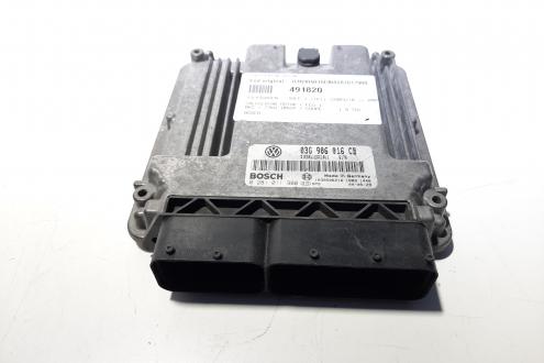 Calculator motor Bosch, cod 03G906016CB, 0281011900, Seat Altea XL (5P5, 5P8), 1.9 TDI, BKC (idi:491820)