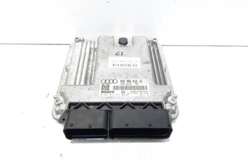Calculator motor ECU, cod 03G906016JD, 0281012654, Audi A4 Avant (8ED, B7), 2.0 TDI, BRE (idi:592388)