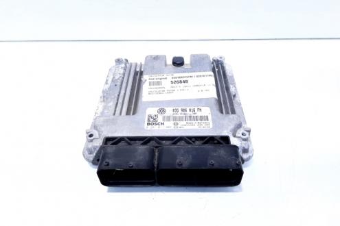 Calculator motor, cod 03G906016FM, 0281011903, Skoda Superb II Combi (3T5), 2.0 TDI, BKD (idi:526848)