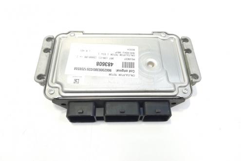 Calculator motor ECU Bosch, cod 9662306380, 0261208558, Peugeot 307 SW, 1.6 HDI, 9HX (idi:483608)