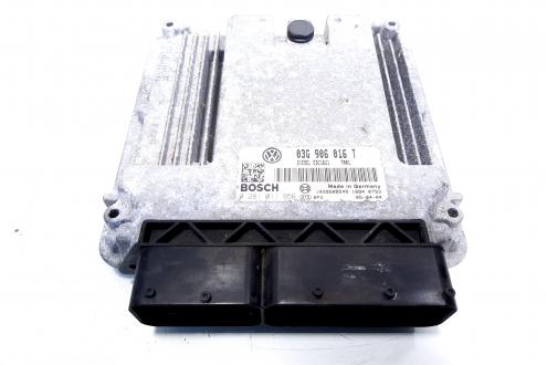 Calculator motor, cod 03G906016T, 0281011956, Skoda Octavia 2 Combi (1Z5) 2.0 TDI, BKD (idi:526877)