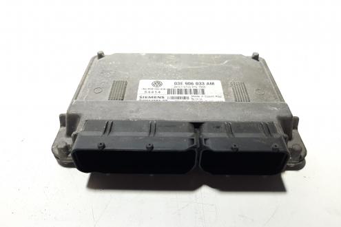 Calculator motor, cod 03E906033AM, Skoda Fabia 1 (6Y2), 1.2 benz, AZQ (idi:491437)