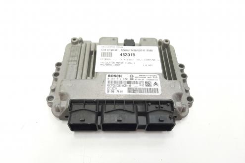 Calculator motor ECU, cod 9664617480, 0281012980, Citroen C2 (JM), 1.6 HDI, 9HZ (idi:483015)