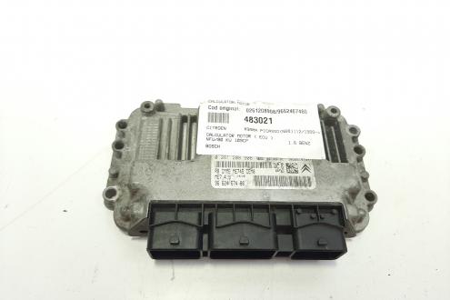 Calculator motor ECU Bosch, cod 0261208908, 9662467480, Citroen Xsara Van, 1.6 benz, NFU (idi:483021)