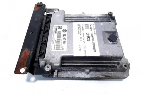 Calculator motor ECU, cod 03L907309, 0281015029, Audi A3 Cabriolet (8P7), 2.0 TDI, CBA (idi:526828)
