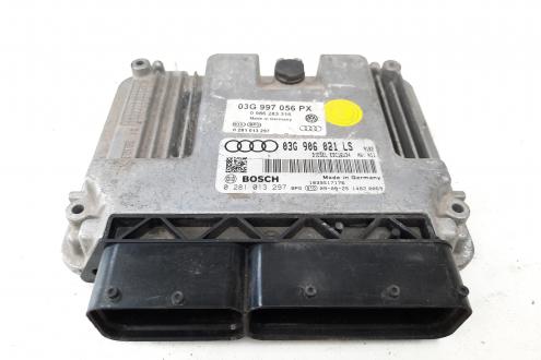 Calculator motor, cod 03G906021LS, 0281013297, Seat Leon (1P1) 1.9 TDI, BXE (idi:538664)