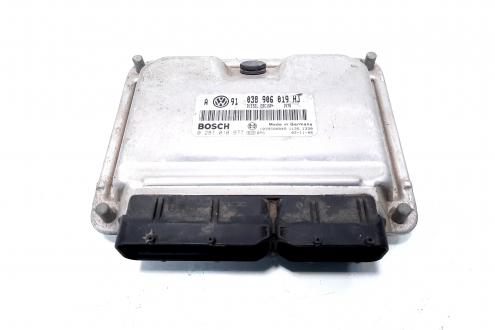 Calculator motor ECU, cod 038906019HJ, 0281090977, Seat Alhambra (7V8, 7V9), 1.9 TDI, ASZ (idi:526853)