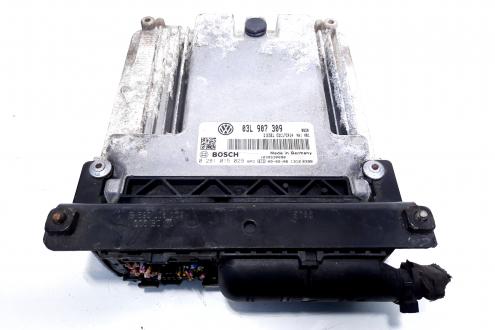 Calculator motor, cod 03L907309, 0281015029, Vw Tiguan (5N) 2.0 TDI, CBA (idi:526860)