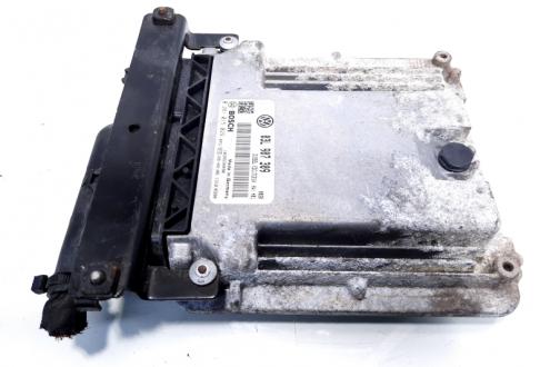 Calculator motor, cod 03L907309, 0281015029, Audi A3 Cabriolet (8P7) 2.0 TDI, CBA (idi:526860)