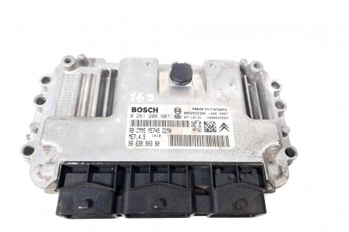 Calculator motor ECU, cod 9652552380, 0261208907, Citroen C3 (I), 1.6 benz, NFU (idi:550048)