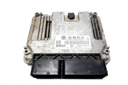 Calculator motor ECU, cod 03G906021HA, 02810136782, VW Passat (3C2), 1.9 TDI, BLS (idi:510640)