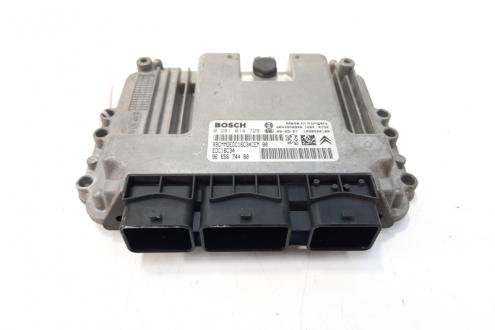 Calculator motor ECU Bosch, cod 9665674480, 0281014729, Citroen C2 (JM), 1.6 HDI, 9HZ (idi:491895)