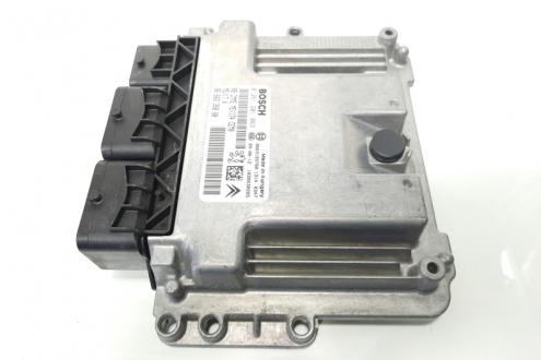 Calculator motor ECU, cod 9666235880, 0261201863, Citroen Berlingo 2, 1.6 HDI, 9HX (idi:483402)