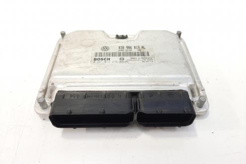 Calculator motor ECU, cod 038906019NL, 0281012276, Skoda Fabia 1 Sedan (6Y3), 1.9 TDI, ATD (idi:491881)